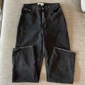 Abercrombie ankle straight curve love jeans size 27L